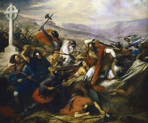 La bataille de Poitiers en 732