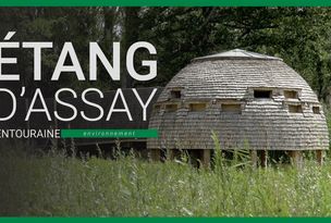 Observatoire ornithologique à l'étang d'Assay