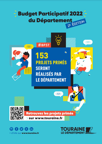 Budget Participatif 2022 du Département, 153 projets primés !